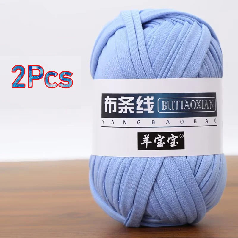 Lot de 2 pelotes fil t-shirt 100g