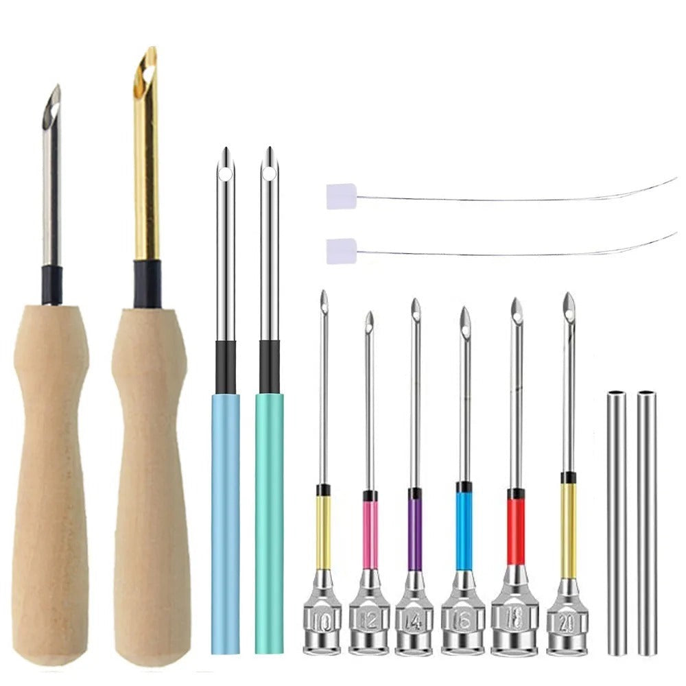 Kit de 10 agujas perforadoras
