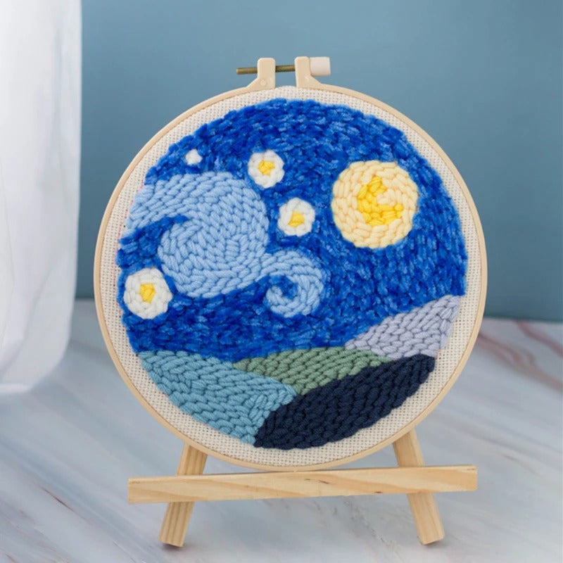 Kit de agujas perforadoras — Cuadro estilo Van Gogh