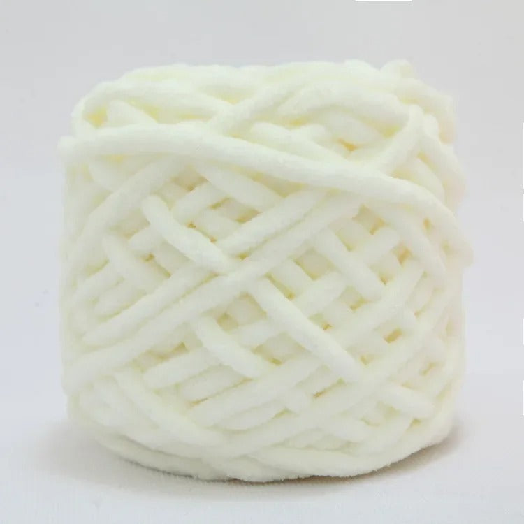 Bobina XL de hilo de chenilla 100g