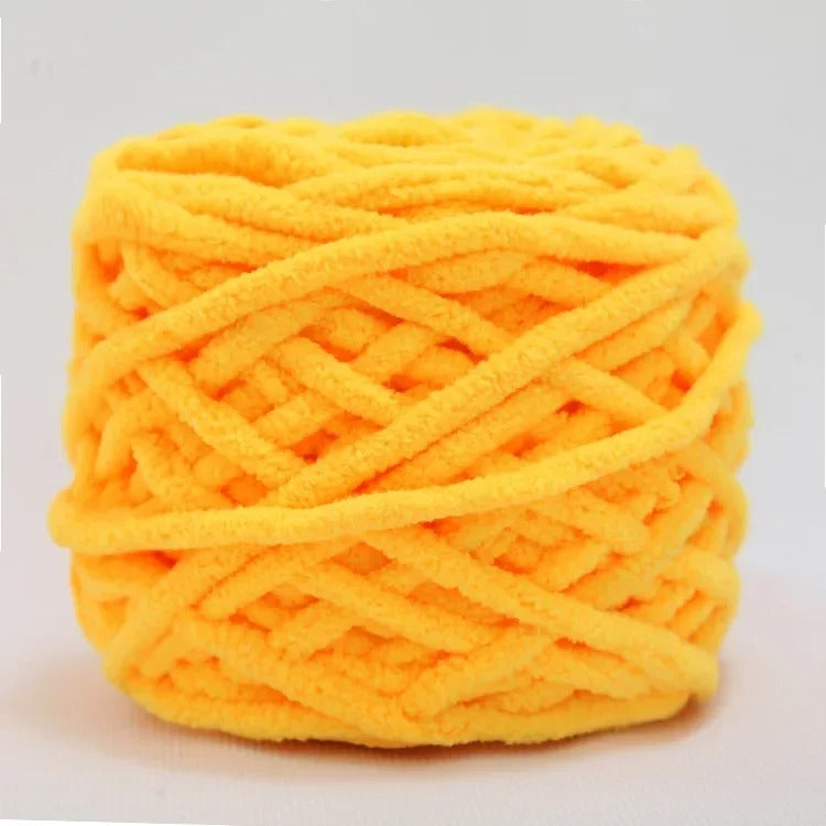 Bobina XL de hilo de chenilla 100g