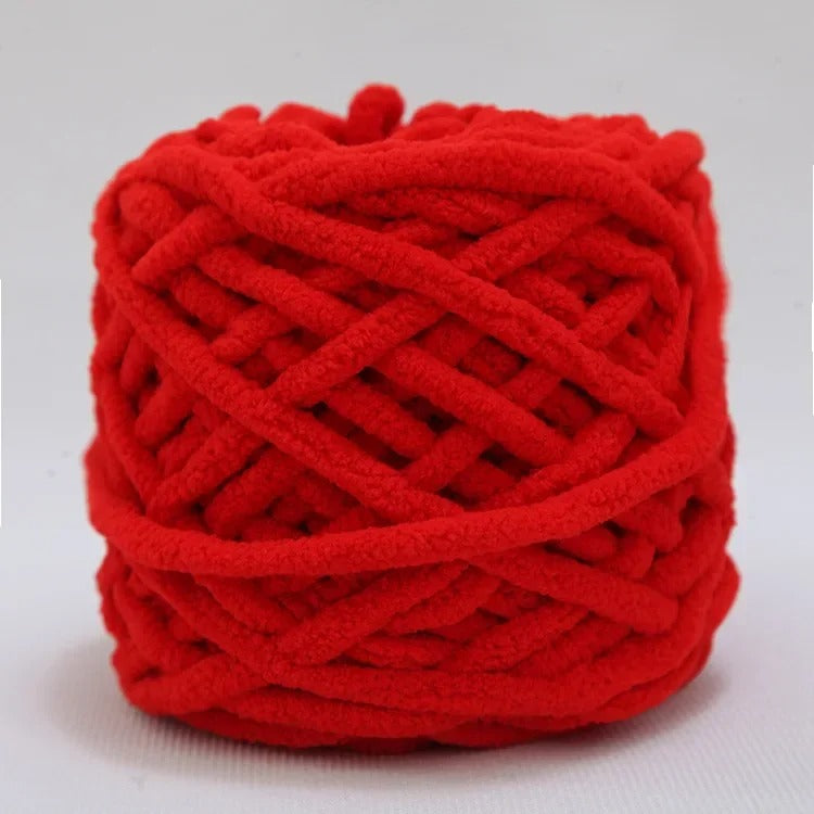 Bobina XL de hilo de chenilla 100g