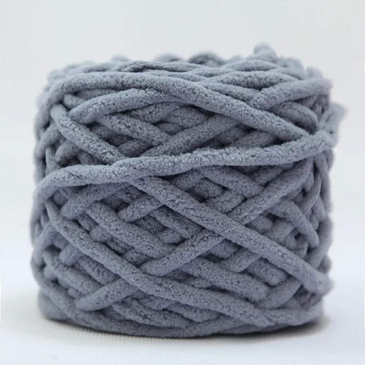 Bobina XL de hilo de chenilla 100g