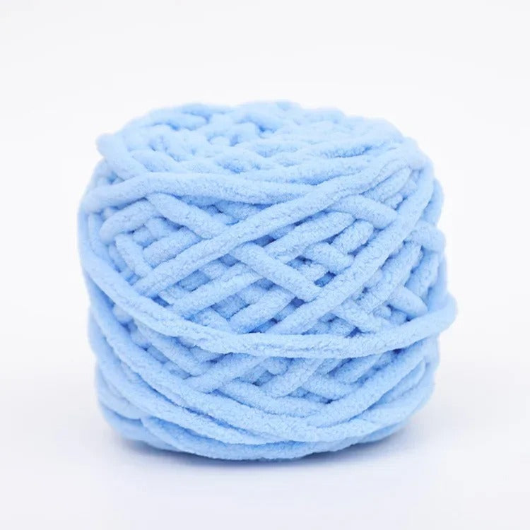 Bobina XL de hilo de chenilla 100g