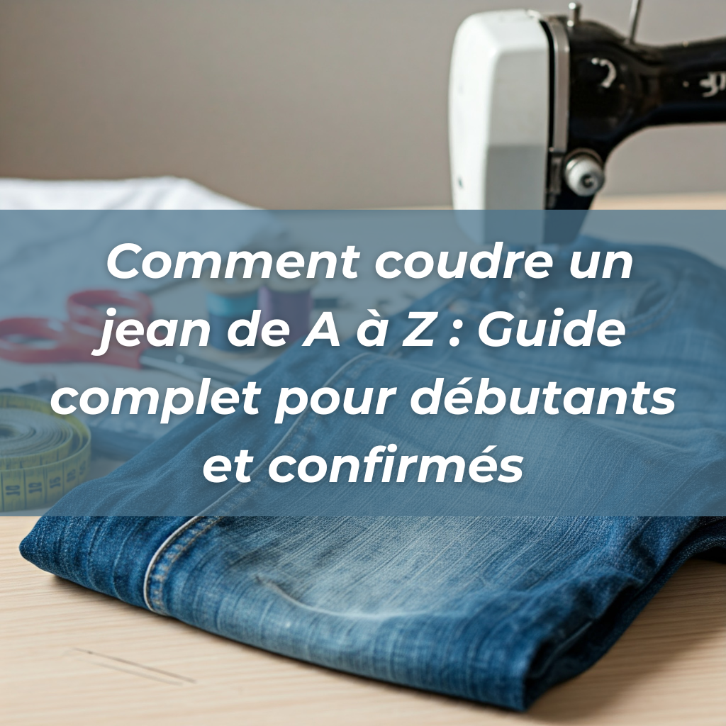 Comment coudre un jean de A à Z : le guide ultime pour débutants et confirmés
