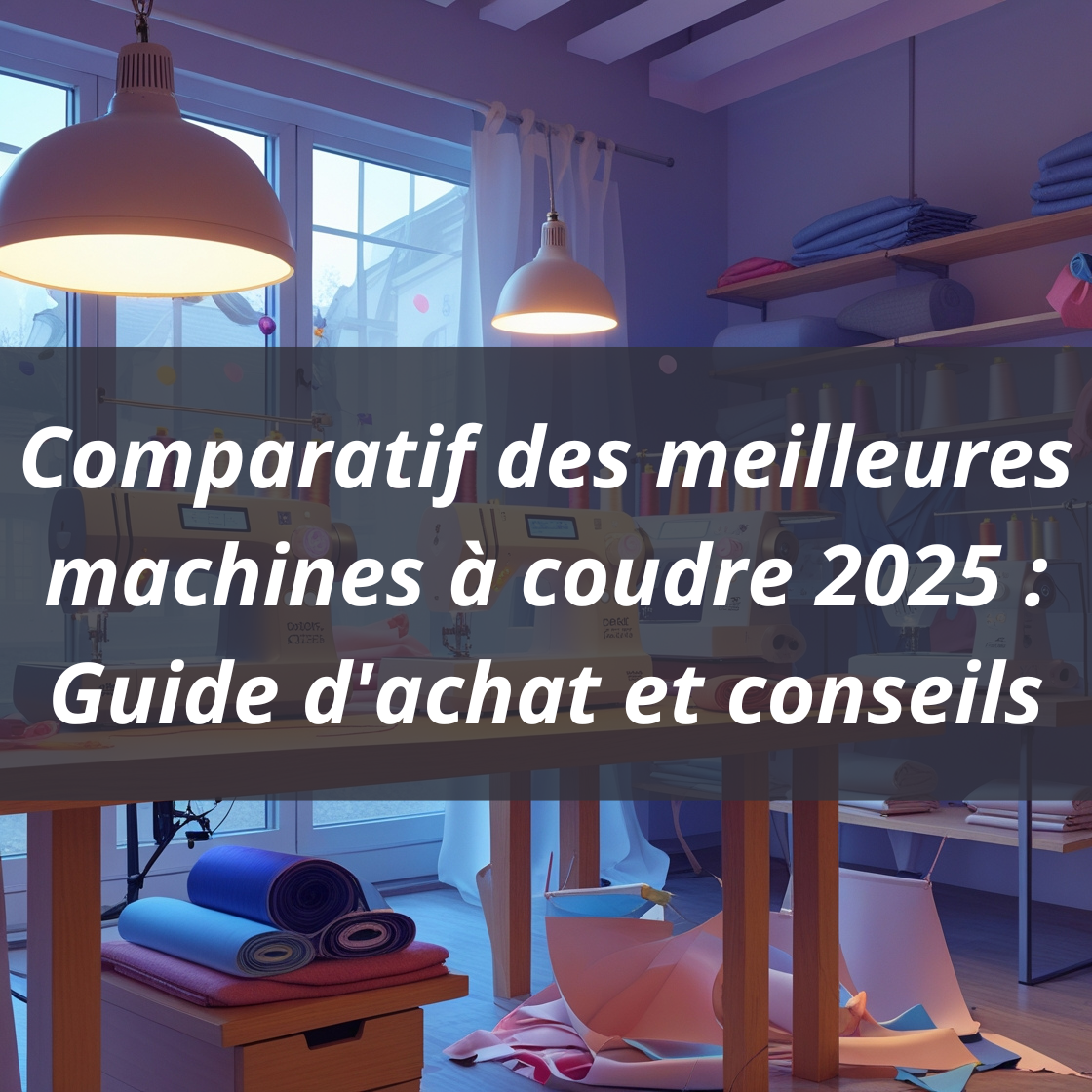 Comparatif des meilleures machines à coudre 2025 : Guide d'achat et conseils Image