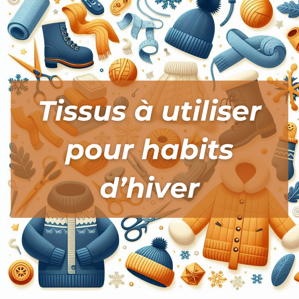 Quels sont les types de tissus à utiliser pour la confection des habits d’hiver ?