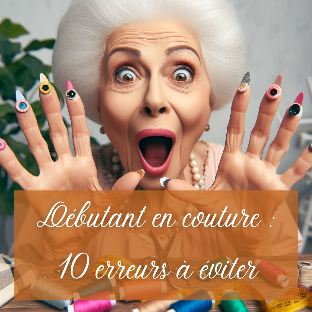 Débutant en couture : 10 erreurs à éviter