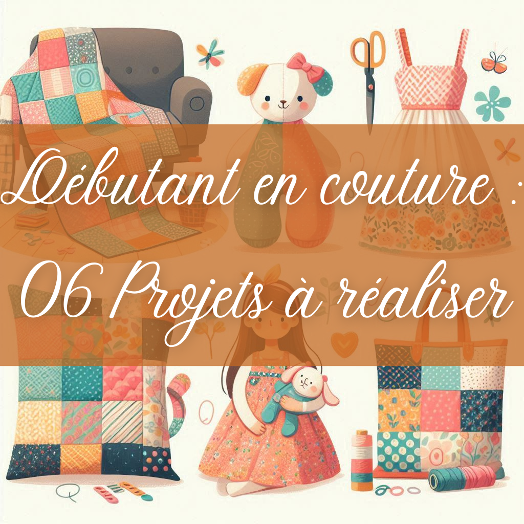 06 idées de projets de couture pour débutant