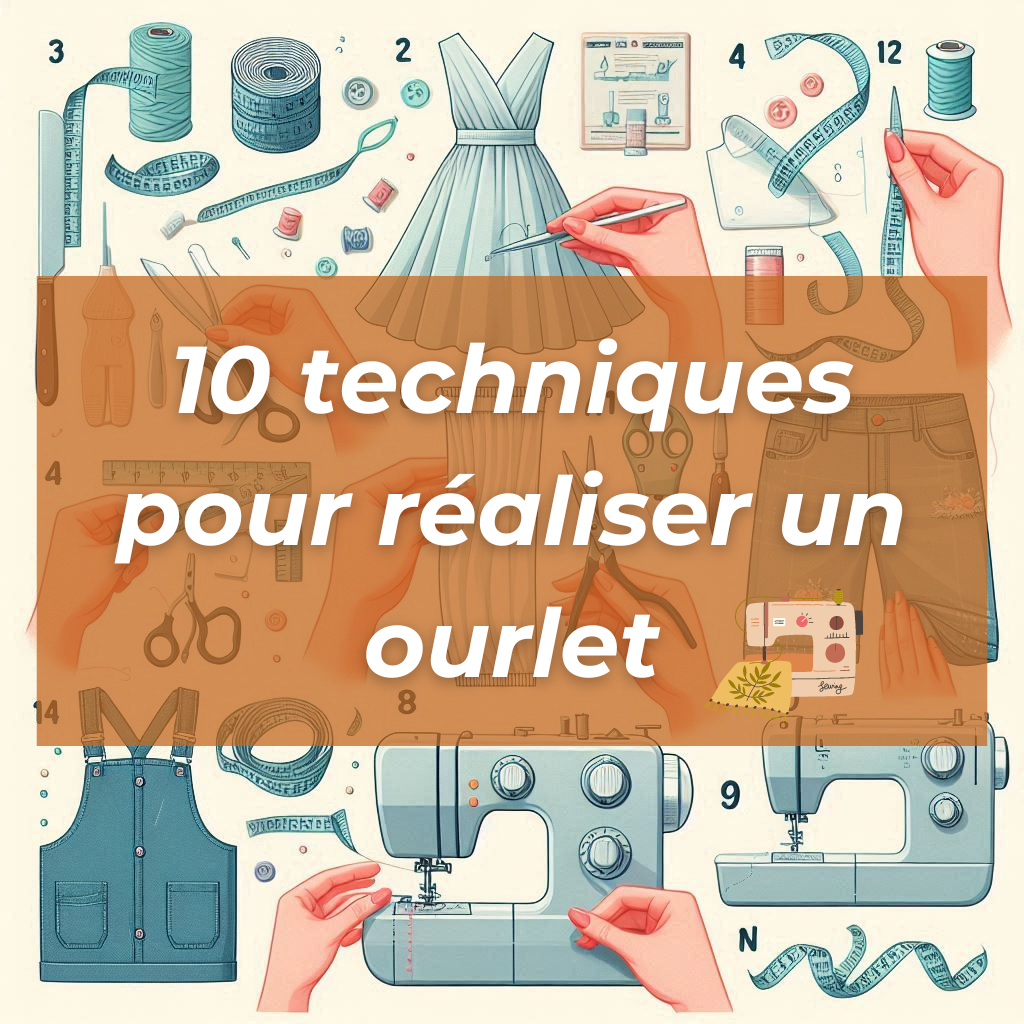 10 techniques pour réaliser un ourlet