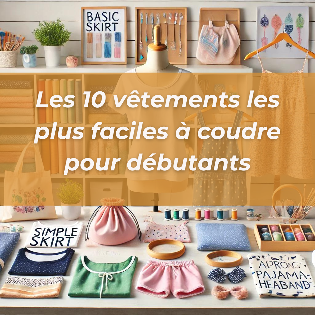 Les 10 vêtements les plus faciles à coudre pour débutants