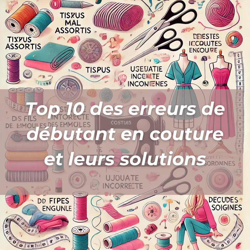 Top 10 des erreurs de débutant en couture et leurs solutions Image