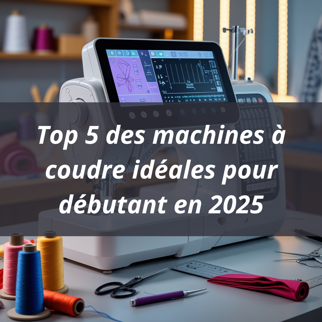 Top 5 des machines à coudre idéales pour débutant en 2025 Image