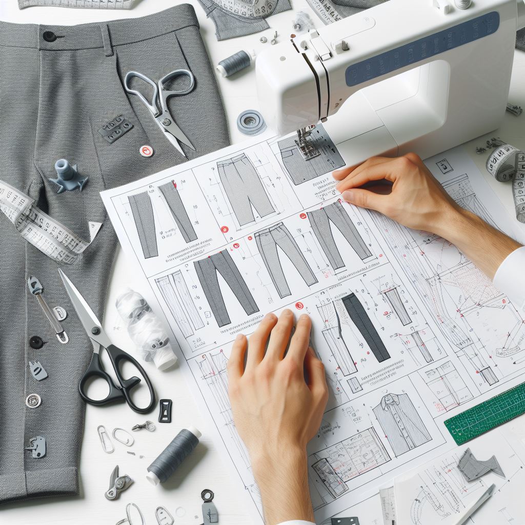 Comment coudre un pantalon : guide complet en 7 étapes