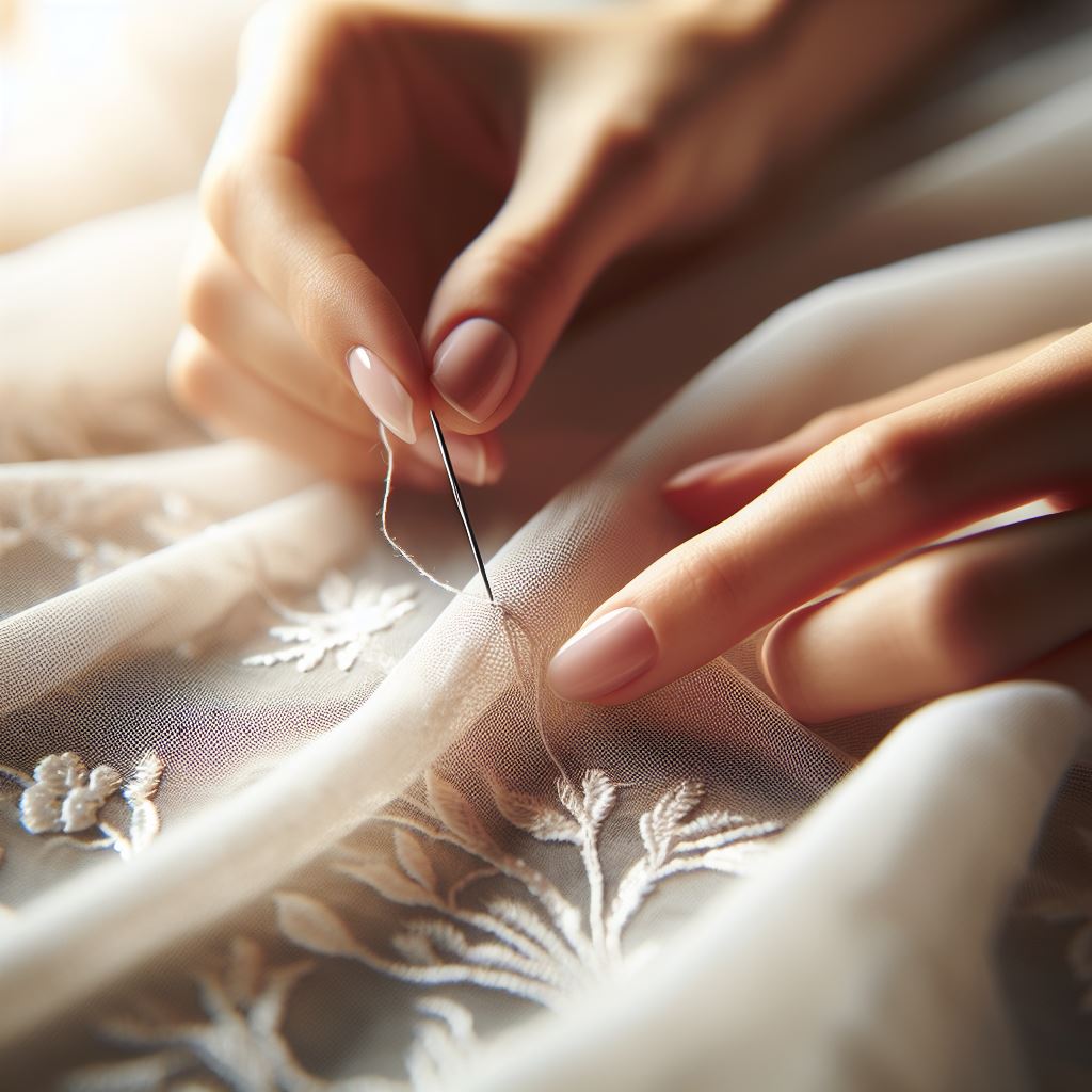 9 étapes simples pour coudre un ourlet invisible à la main ! Image