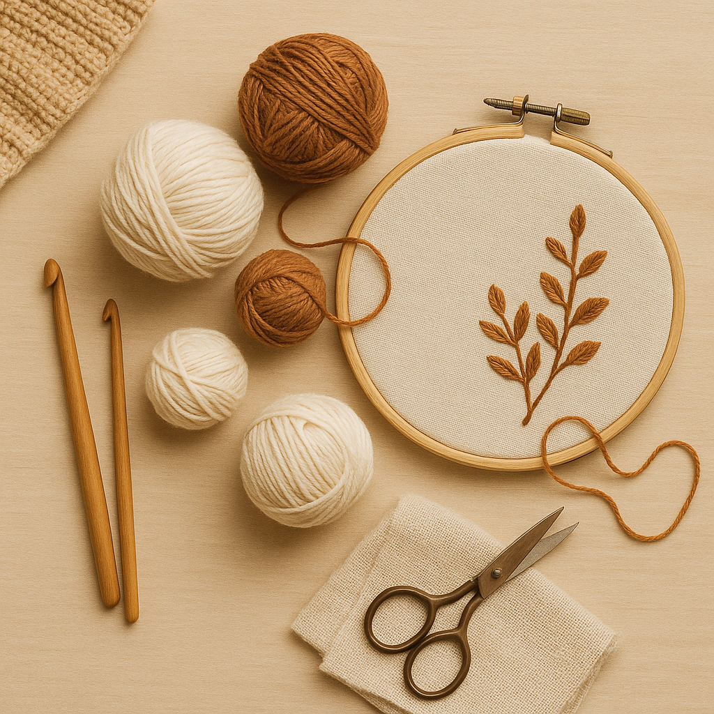 Crochet, tricot et broderie Image