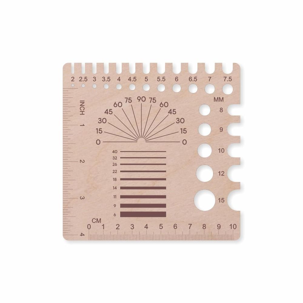 Outils de mesure crochet, tricot et broderie