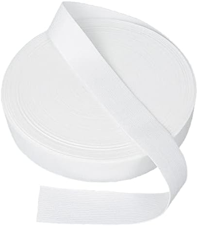 5 mètres d'élastique blanc de 2 cm