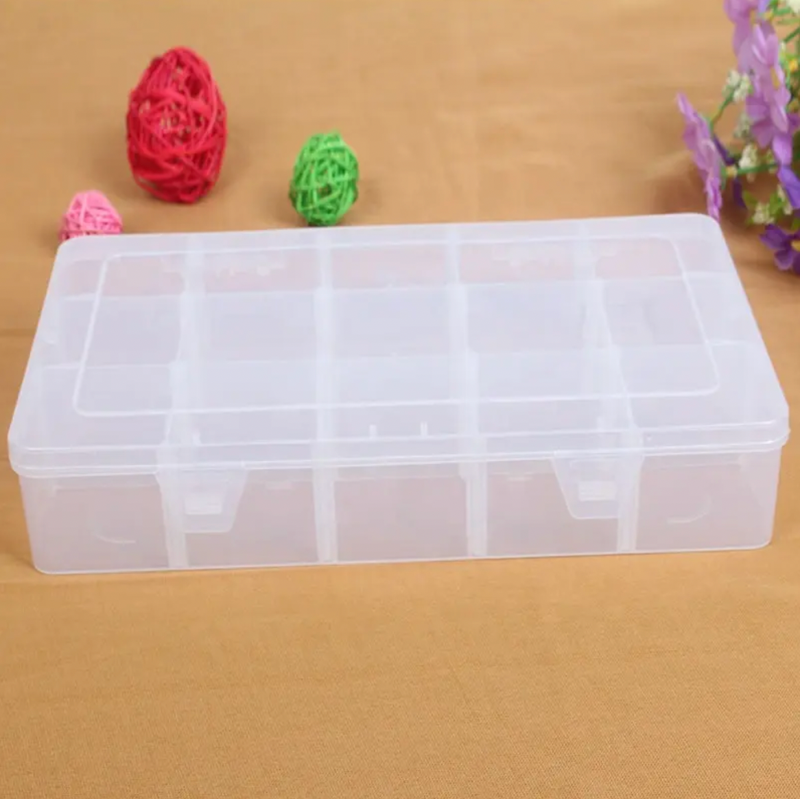 Rangement modulable pour pieds et accessoires de couture