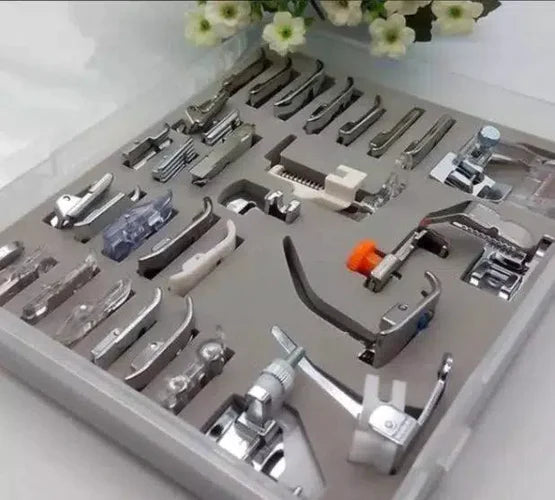 Coffret de 32 pieds presseurs