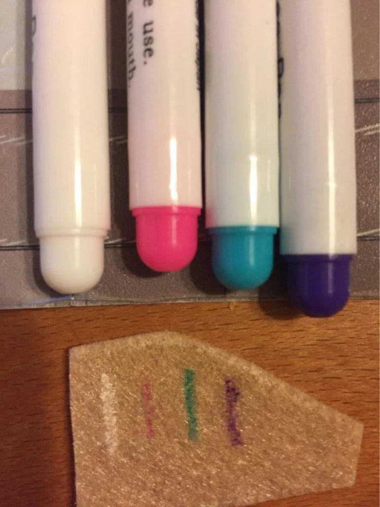 Feutres marqueurs effaçables à l'eau