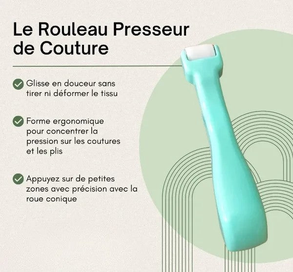 Professionnel Rouleau Presseur 28mm Silicone Couture Séchoir à Air