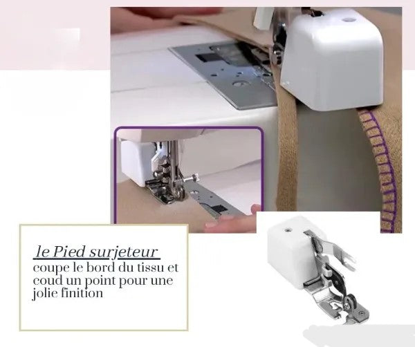 Pie prensatelas para overlock (sobrehilador)