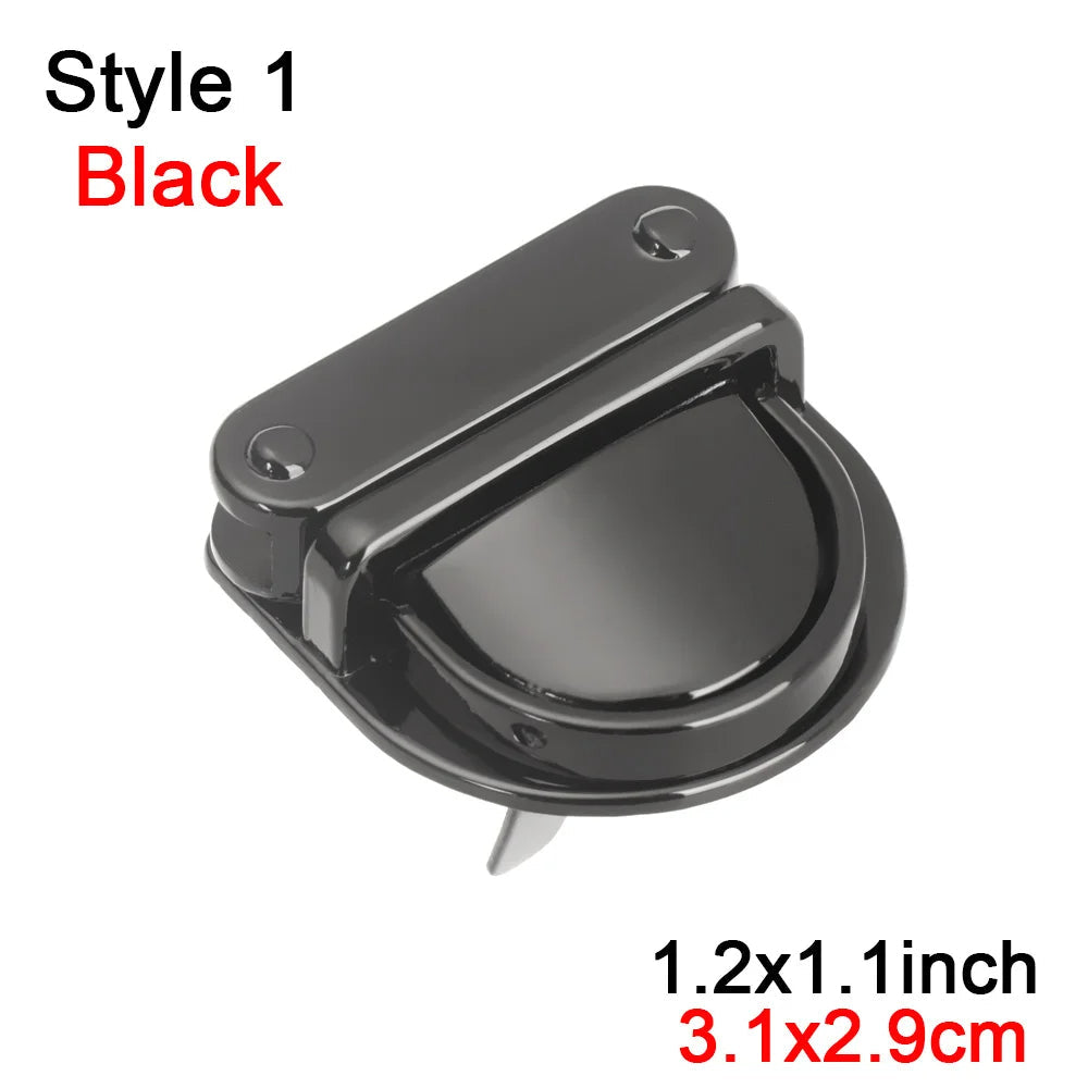 Lot de 5 fermoirs en métal