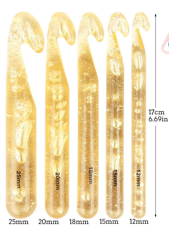 Coffret de 5 crochets de grandes taille