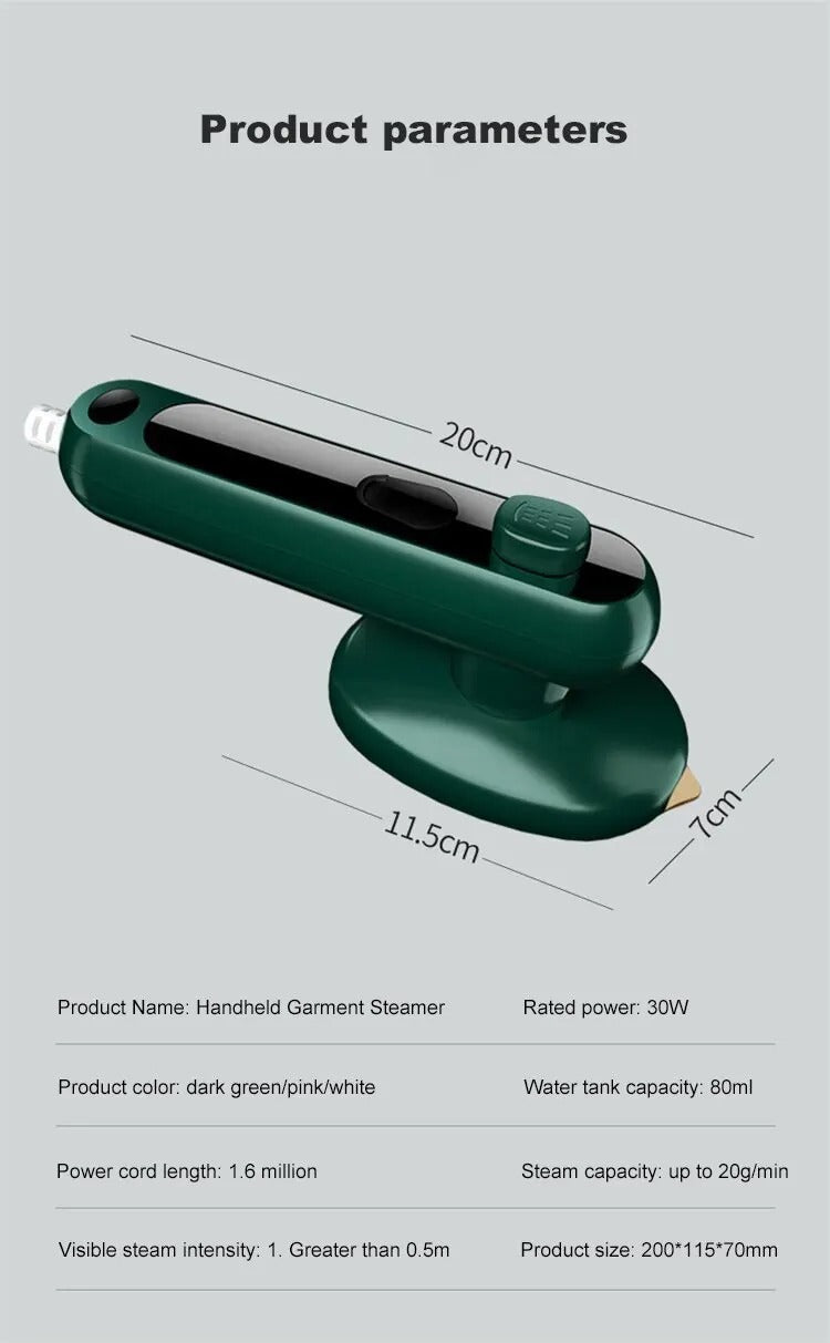 Mini fer à vapeur 30W