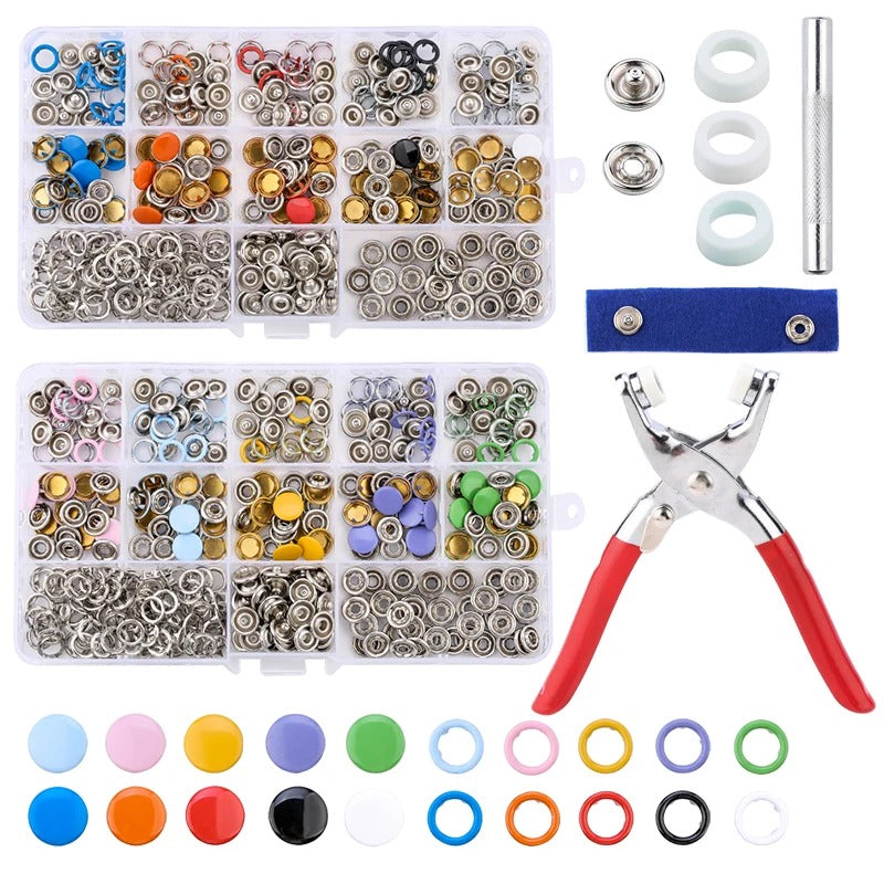 Kit de herramientas de cierre a presión