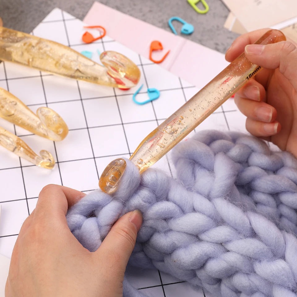 Coffret de 5 crochets de grandes taille