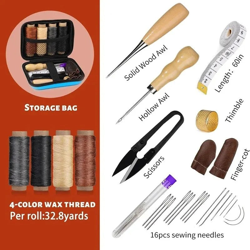 Kit de couture à la main pour le cuir