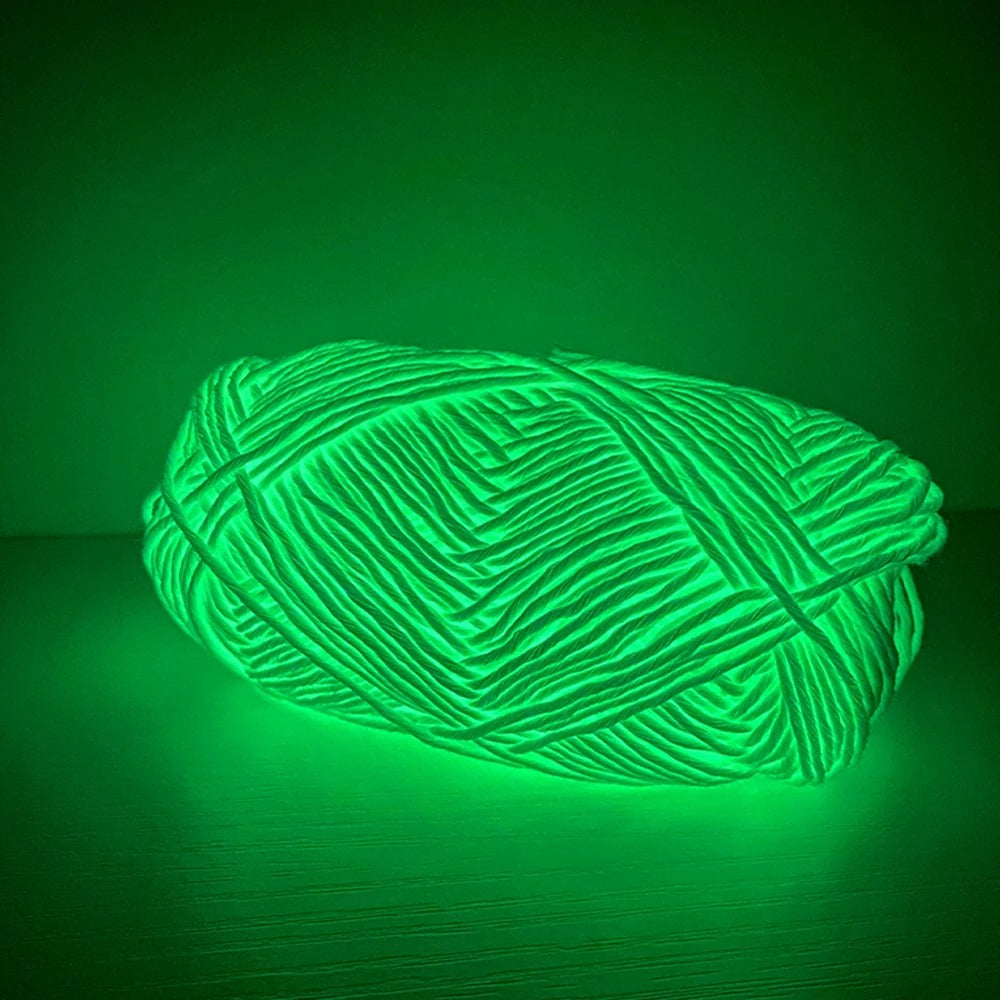 Pelote de laine fluorescente 50g