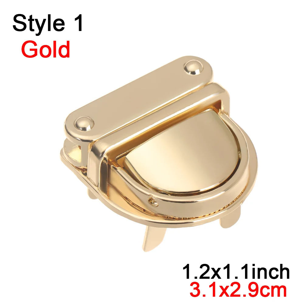 Lot de 5 fermoirs en métal