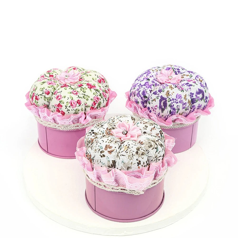 Lot de 3 coussins citrouille pour aiguilles