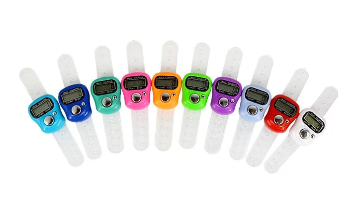 Compteur de rangs numérique pour tricot et crochet