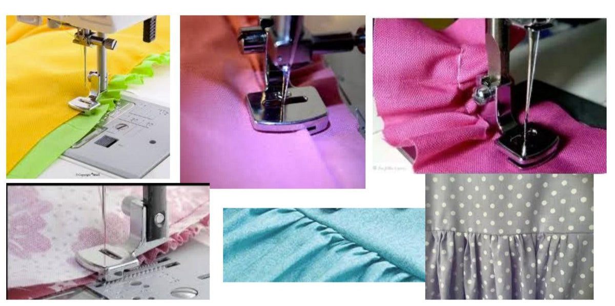 Pied presseur fronceur universel