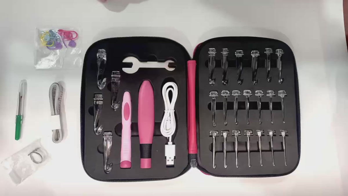 Coffret de 24 crochets lumineux avec compteur numérique