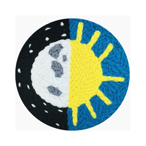 Kit de punch needle — Lune et soleil