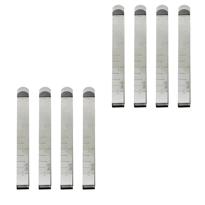 Kit de 8 pince à couture en acier