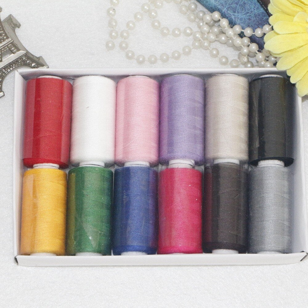Set de fils de très haute qualité — 12 couleurs