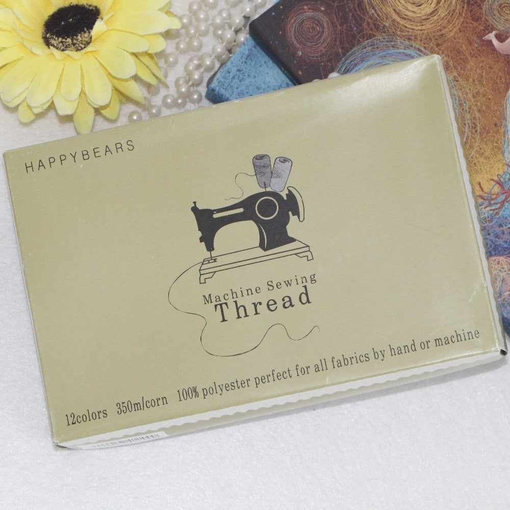 Set de fils de très haute qualité — 12 couleurs