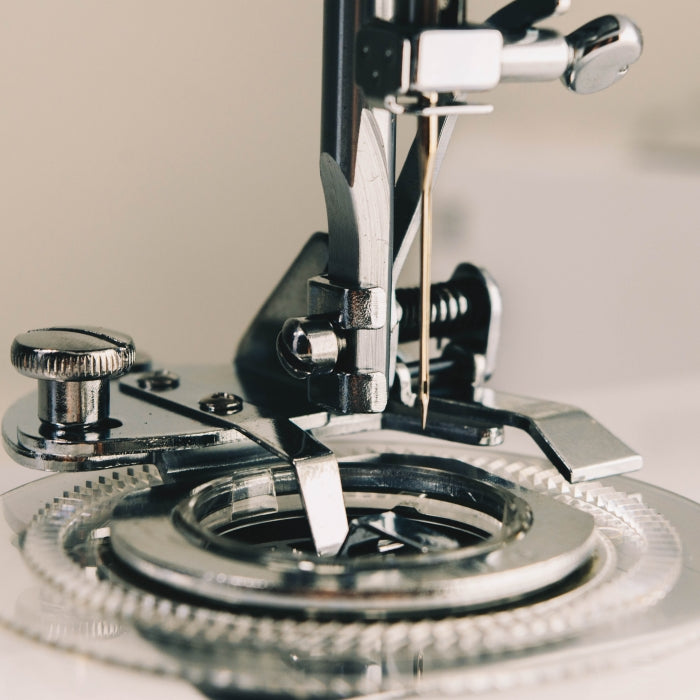 Pied de biche pour broderie en fleurs